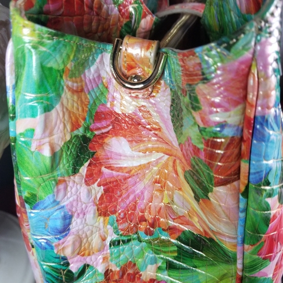 Brahmin Celia & Ady Wallet Set in Taffy Melbourne NWT - Picture 7 of 16